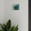 Echoes of Emerald Brilliance realistic emerald oil paining on wall Echoes of Emerald Brilliance realistic emerald oil paining on wall