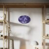 The Crystal Eye’s Gaze A purple realistic oil painting of sapphire on a wall The Crystal Eye’s Gaze A purple realistic oil painting of sapphire on a wall